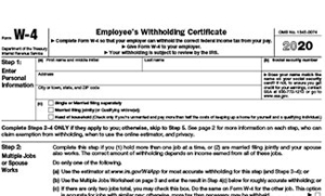 New Form W-4 : What Employers Need to Know - Dembo Jones Certified ...