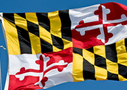 Maryland-flag-waving