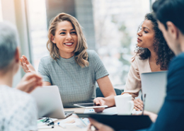 smiling-woman-running-meeting