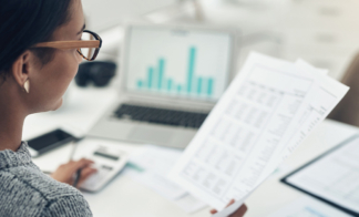 woman-reading-accounting-files